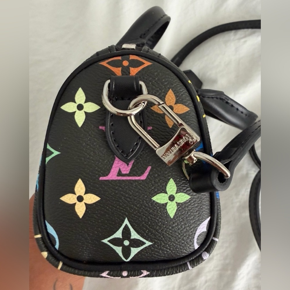 👑✅PRICE FIRM✅Black Fashion Mini Crossbody Speedy Bag. NWOT - Picture 5 of 16